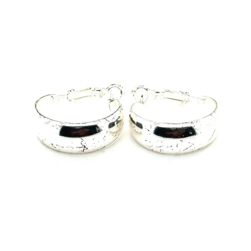 Signed‎ 925 Hoops Earrings